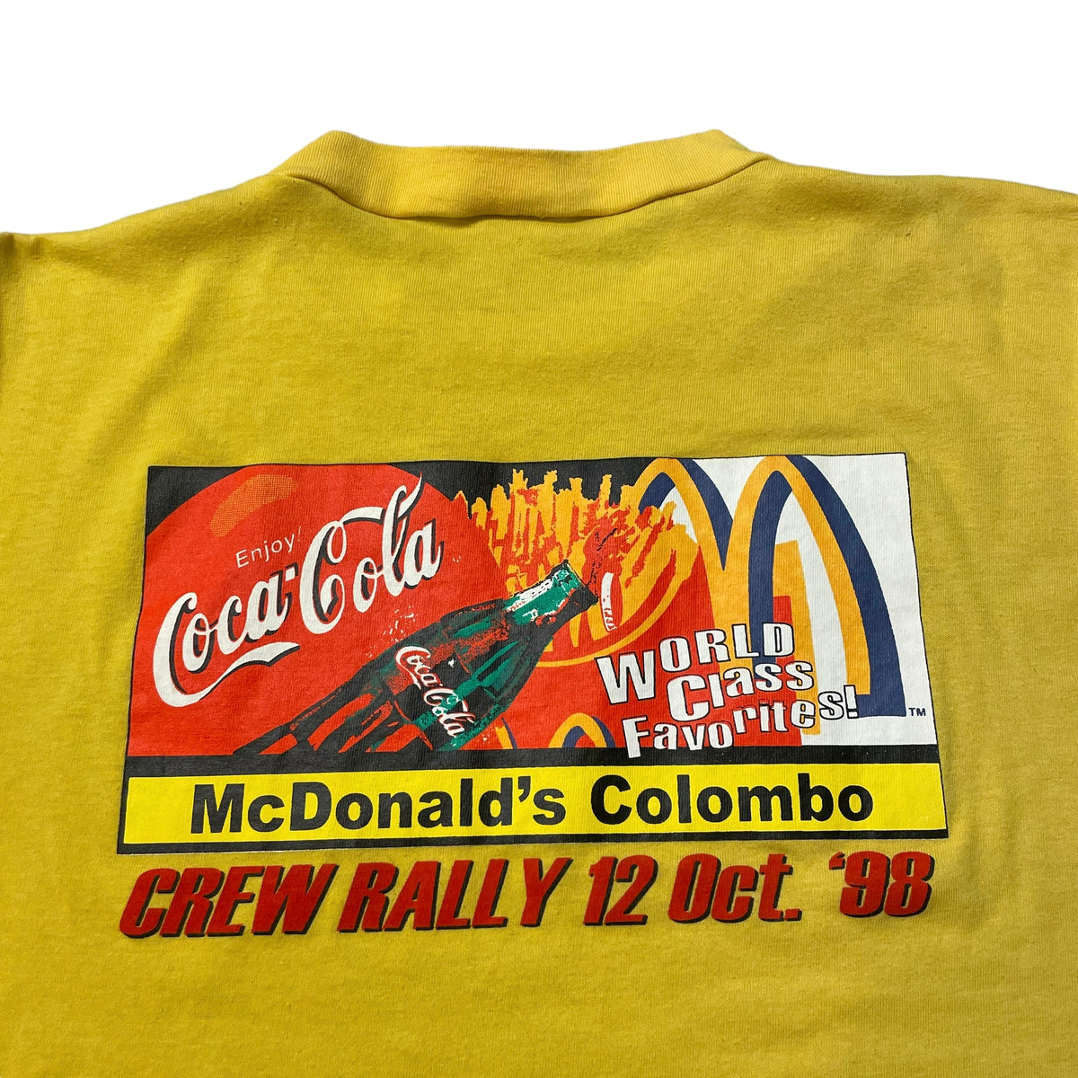 90’s McDonald’s Combo ‘Crew Rally’ T-Shirt
