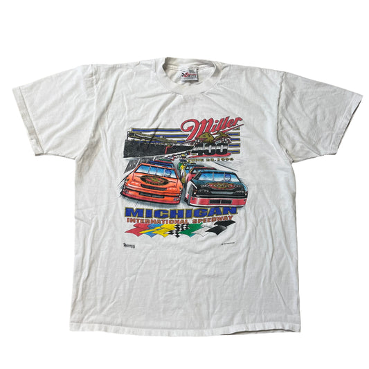 90’s Nascar Winston Cup Michigan Speedway Racing T-Shirt