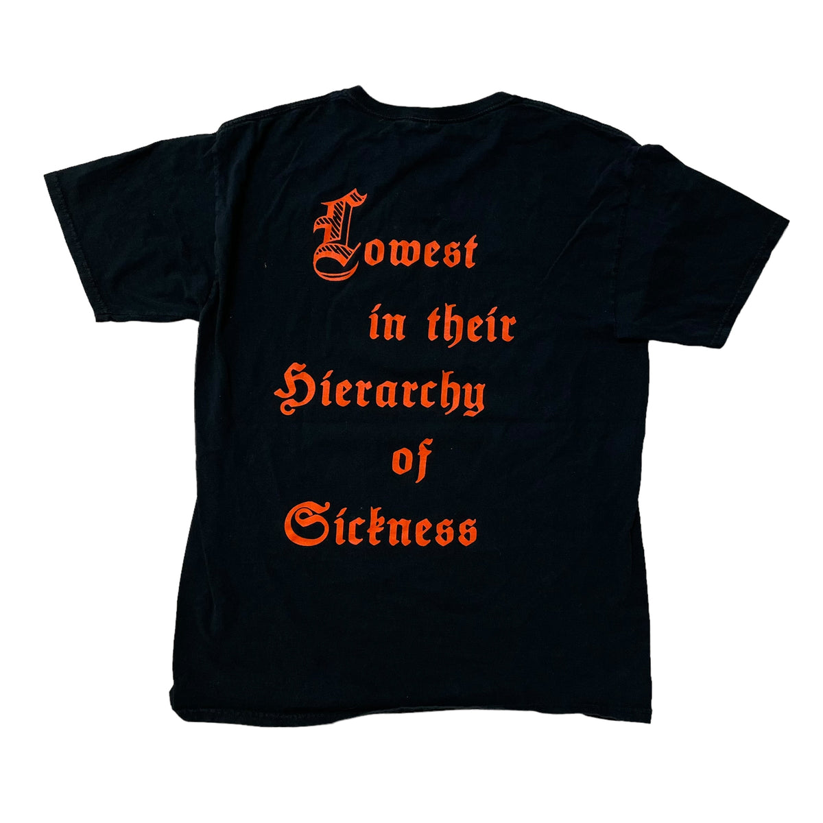 2010’s Defeated Sanity ‘Lowest in their hierarchy of sickness’ T-Shirt