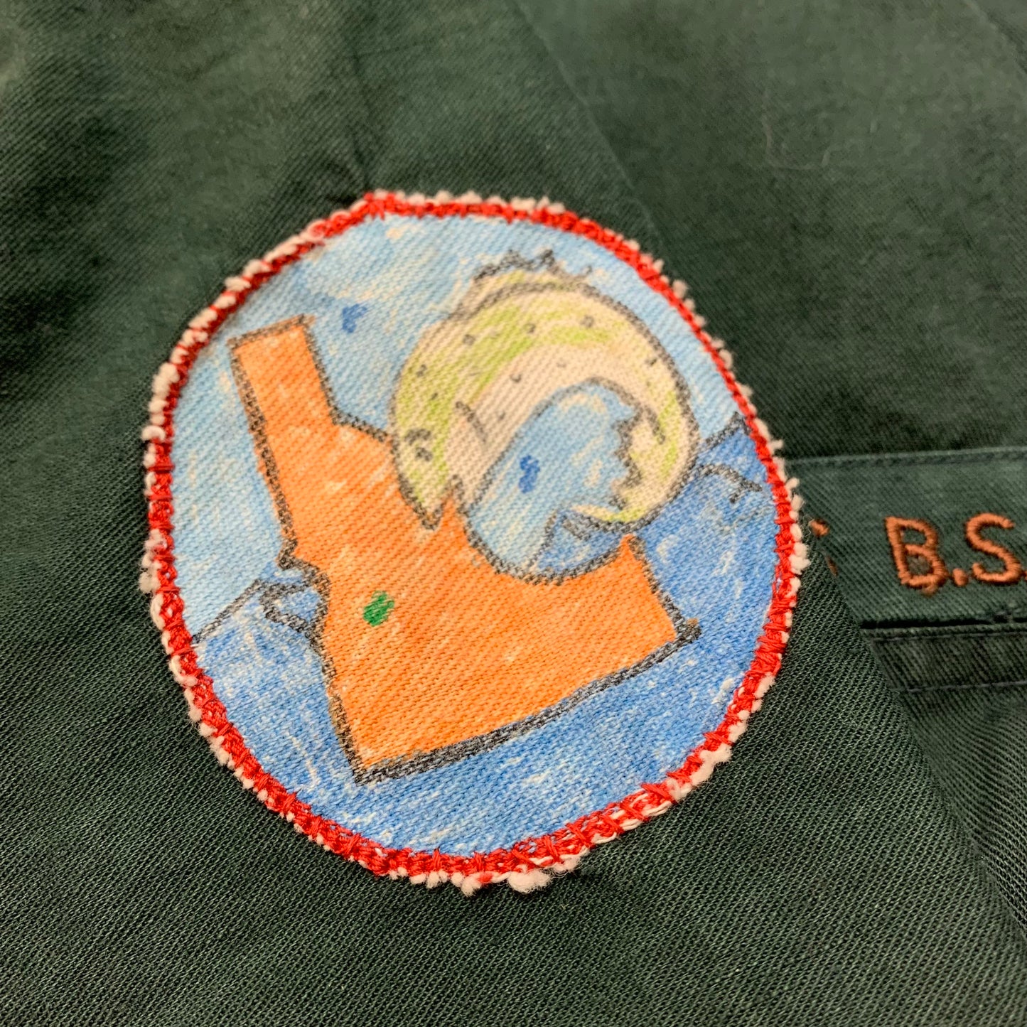 50’s Boy Scout Uniform Top