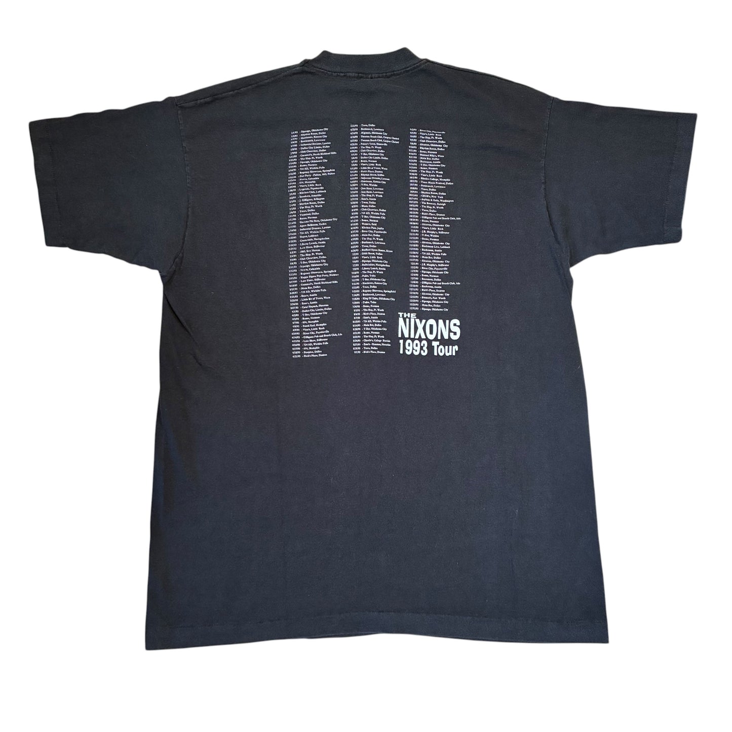 The Nixons band Tshirt size xl