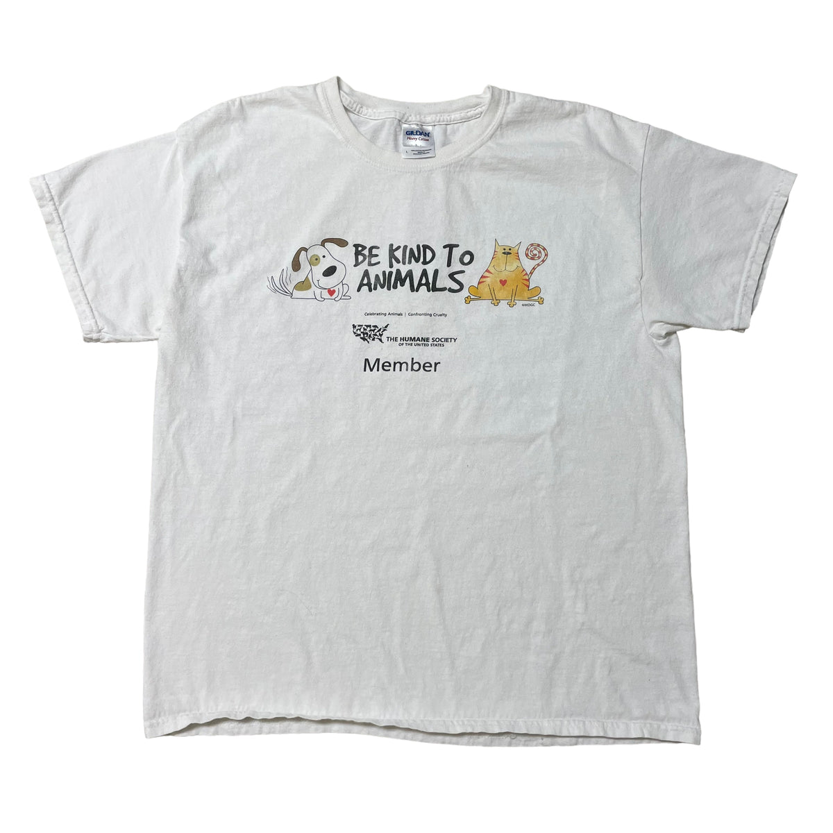 00’s ‘Be Kind to Animals’ Human Society T-Shirt