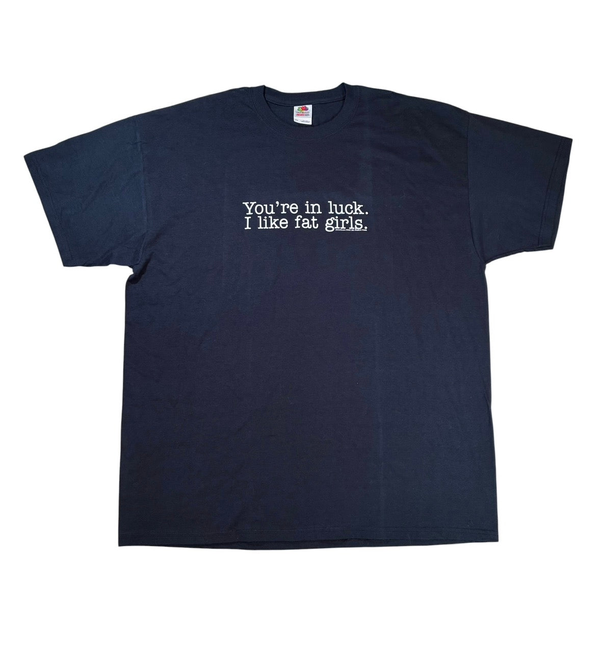 Fat Girls Sik world tee size xxl