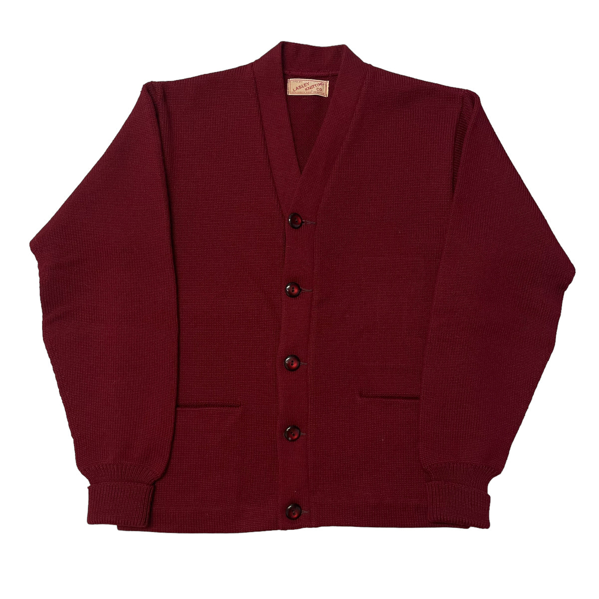 40’s/50’ Lasley Knitting Co. Varsity Cardigan Sweater