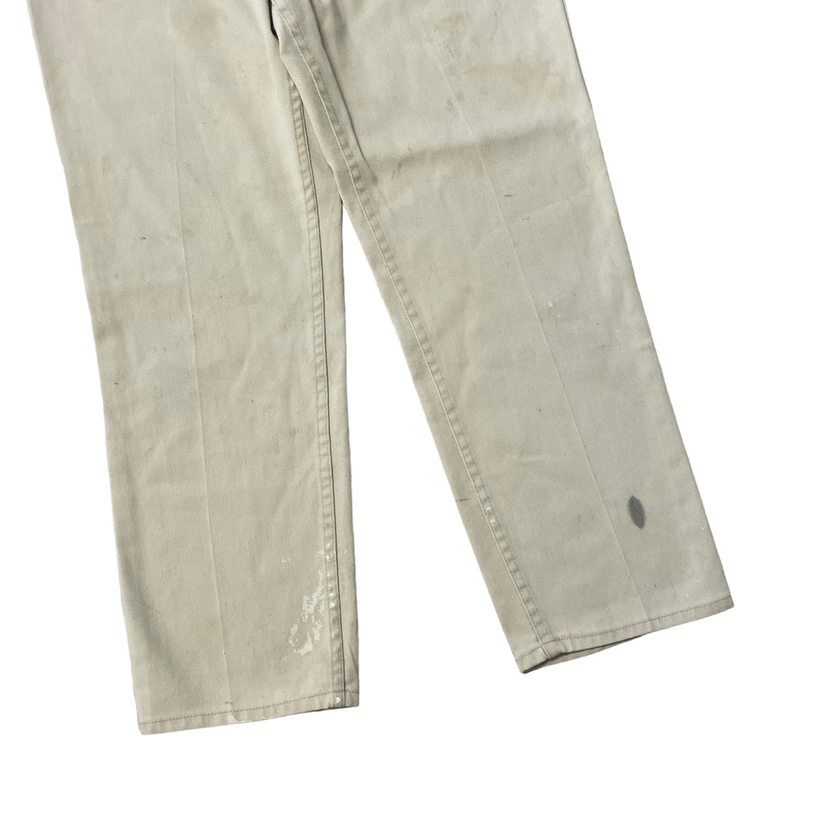 60’s Levi’s Big E Sta-Prest White Cotton Twill Pants