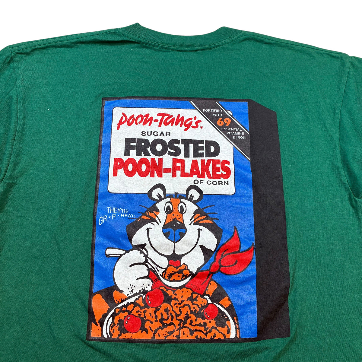 Frosted Poon Flakes Poon Tang T-Shirt Large
