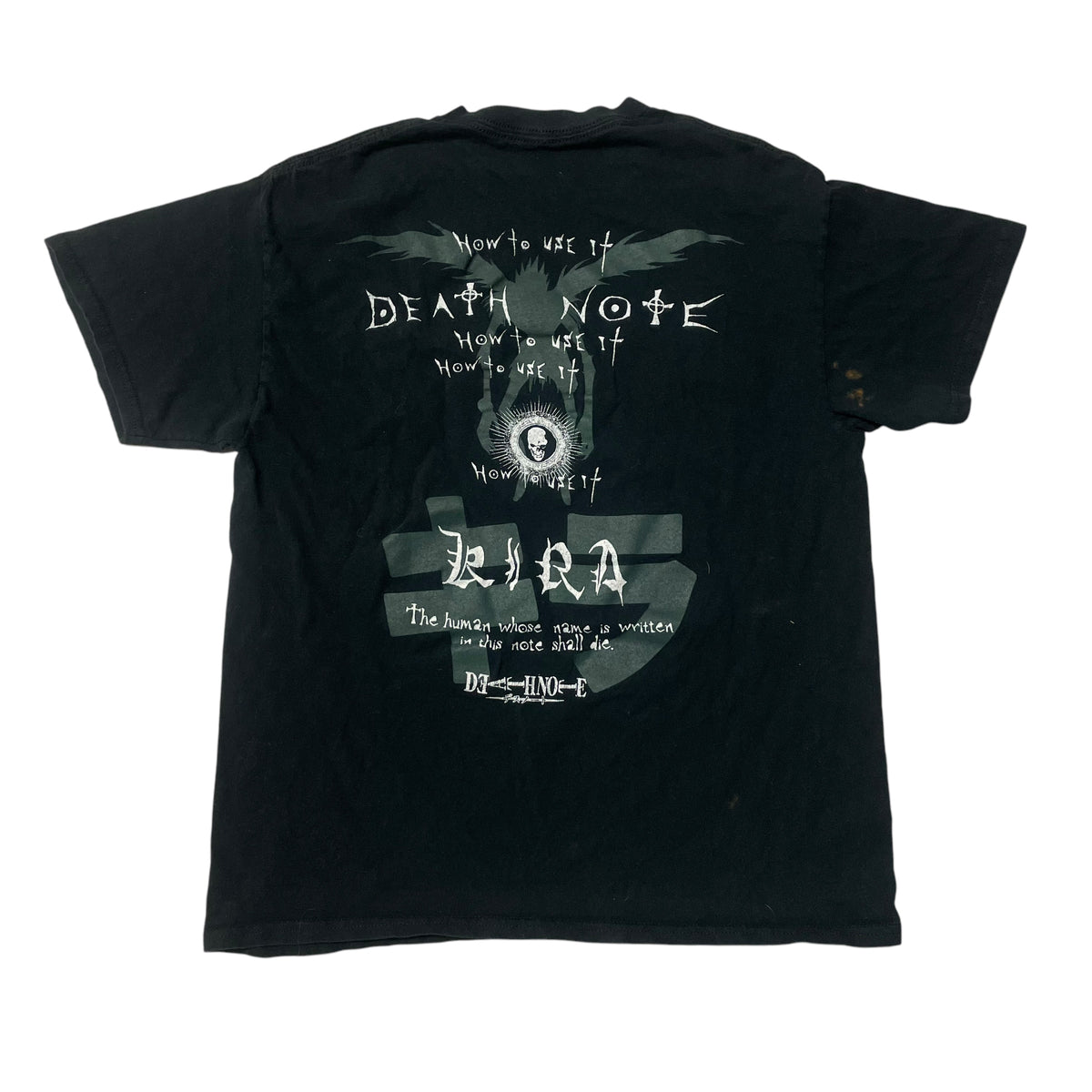 2010’s Death Note ‘How to Use It’ T-Shirt