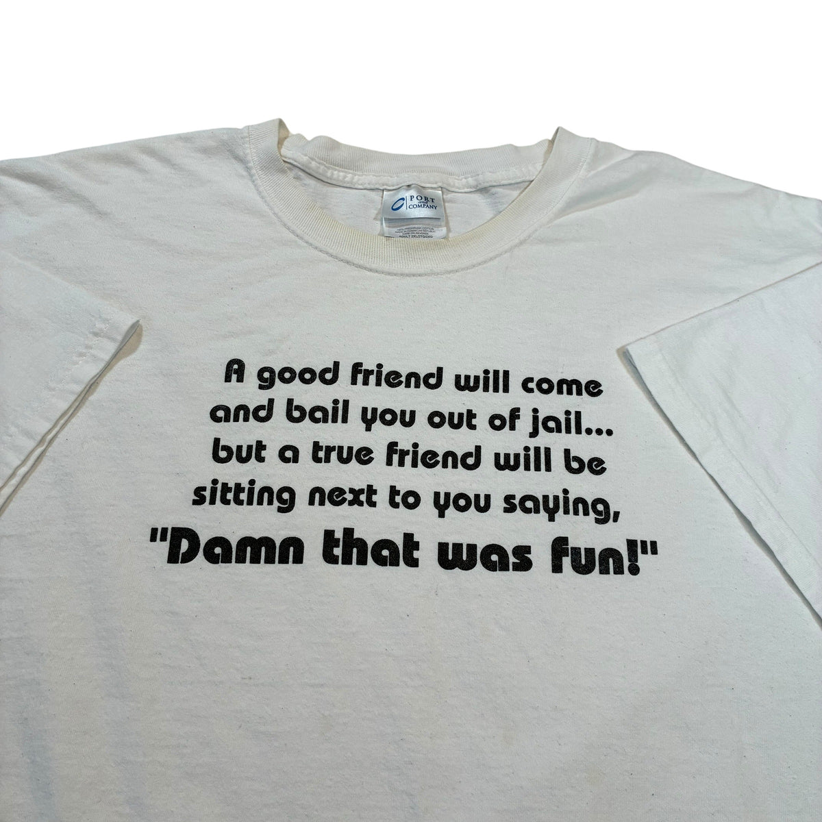 Good Friend Word T-shirt size xxl