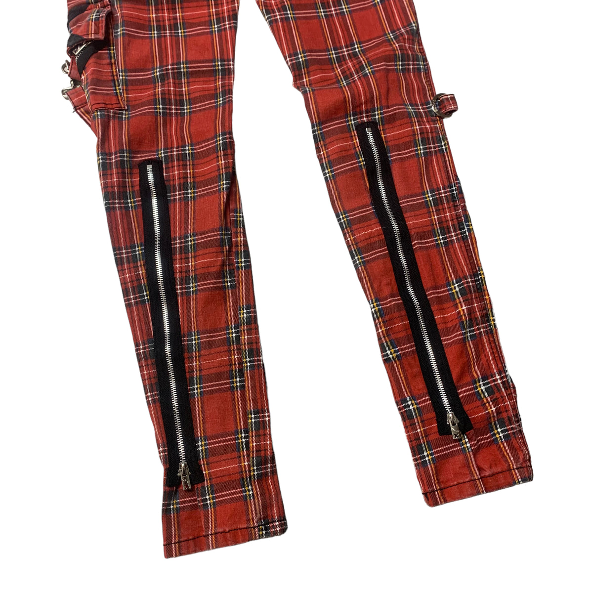 00’s Tripp Skinny Plaid Zipper Pants