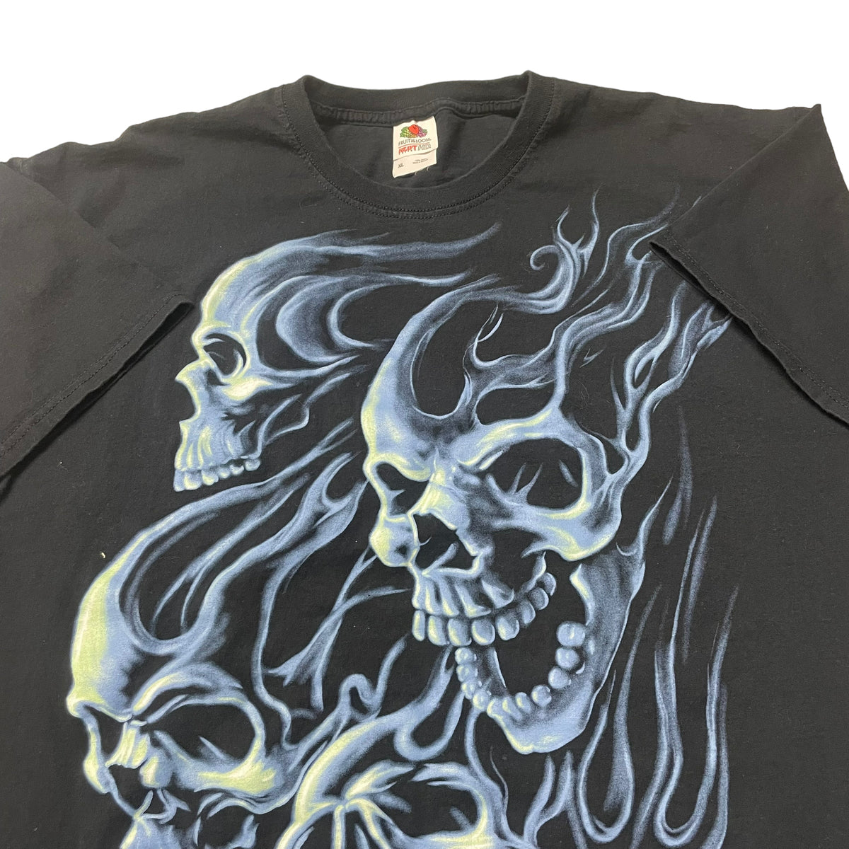 00’s/10’s Flaming Skulls T-Shirt