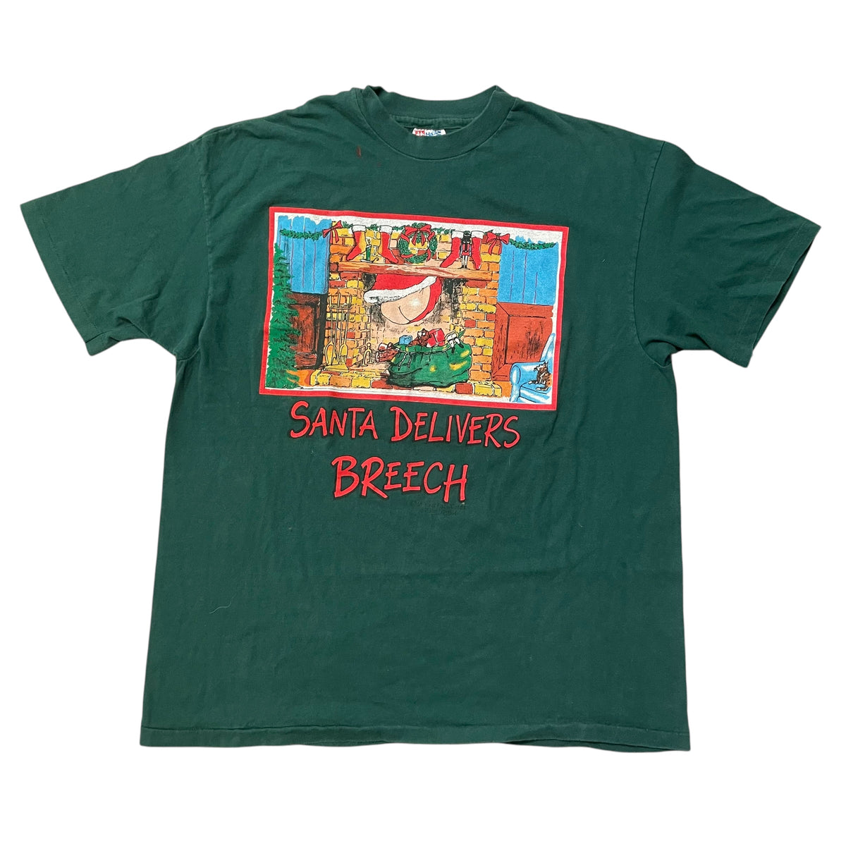 90’s ‘Santa Delivers Breech’ T-Shirt