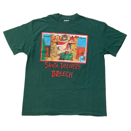 90’s ‘Santa Delivers Breech’ T-Shirt