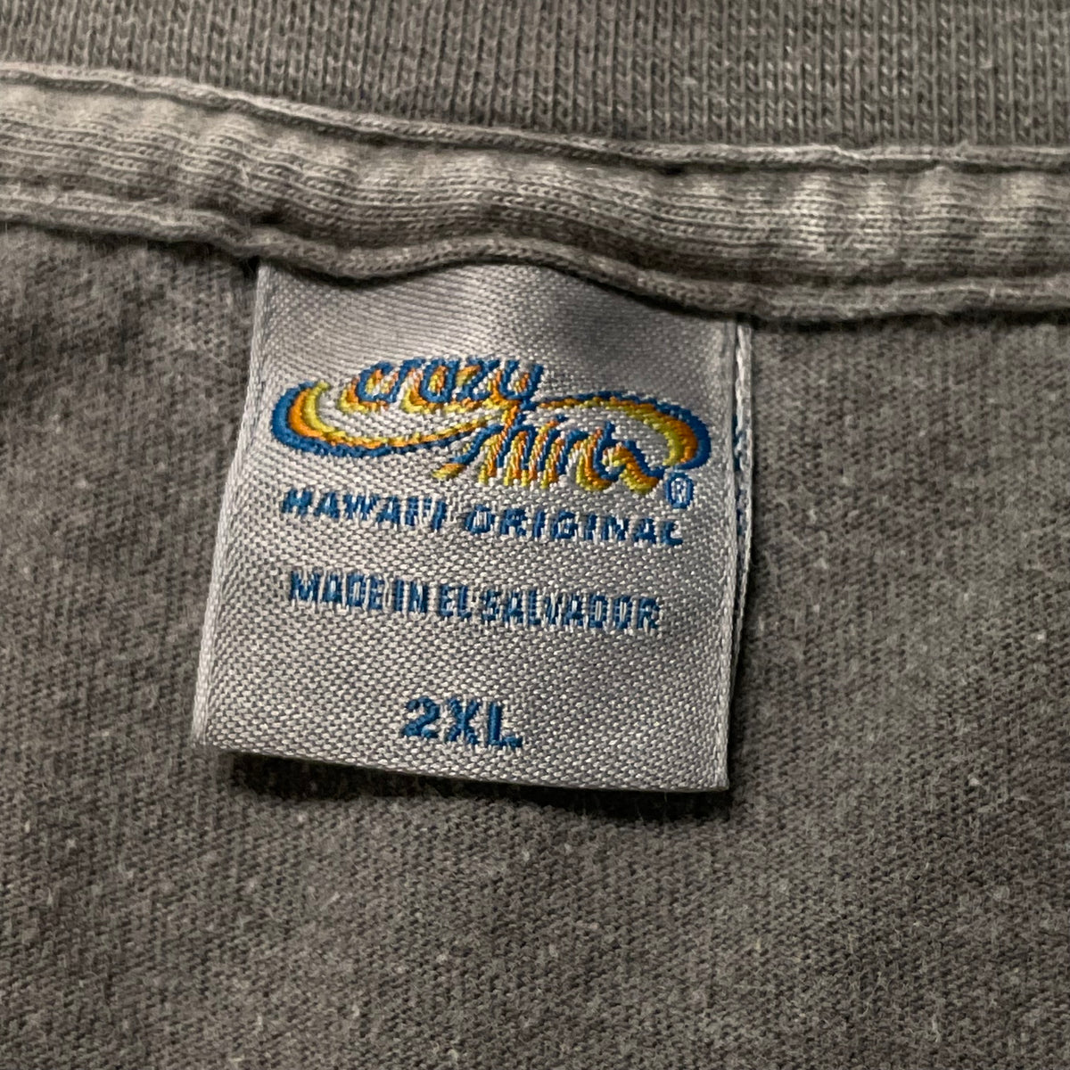00’s Crazy shirt ‘Surf’s Up’ Crater Dyed T-Shirt