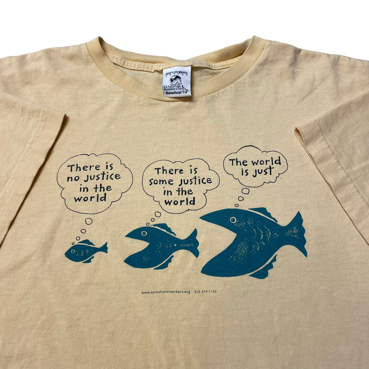00’s Patagonia Beneficial ‘Fish Justice’ T-Shirt