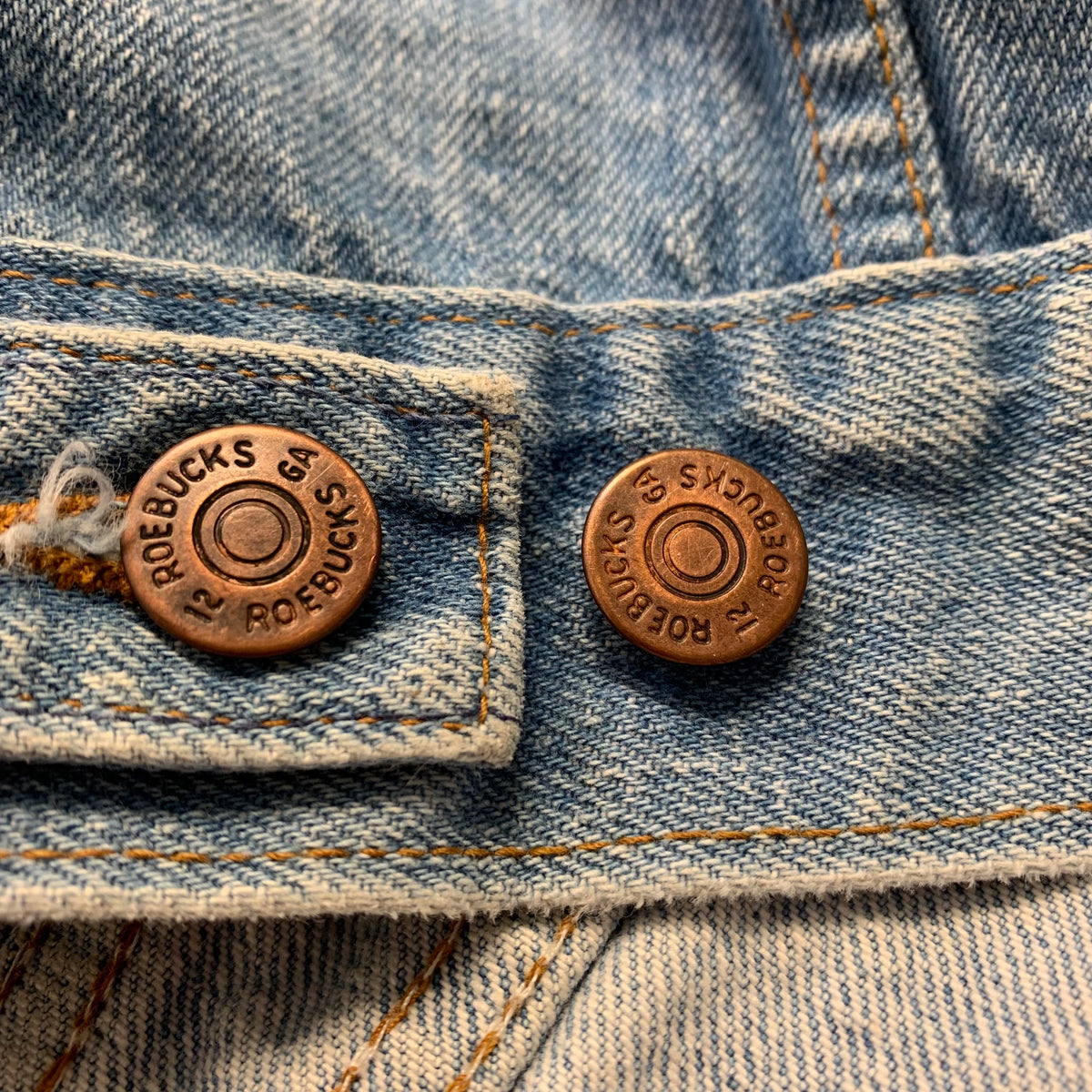 70’s Sears Roebucks Cut Off Denim Vest