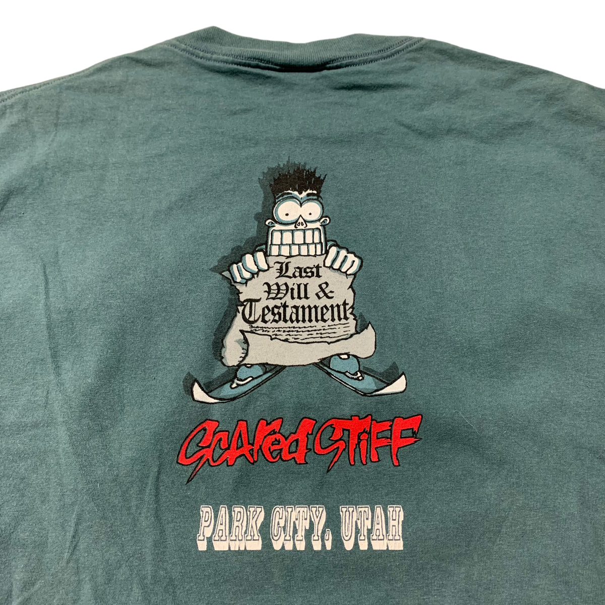 90’s Scared Stiff Park City Skiing T-Shirt