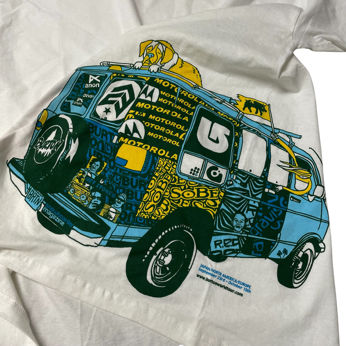 00’s Burton World Tour Snowbording T-Shirt