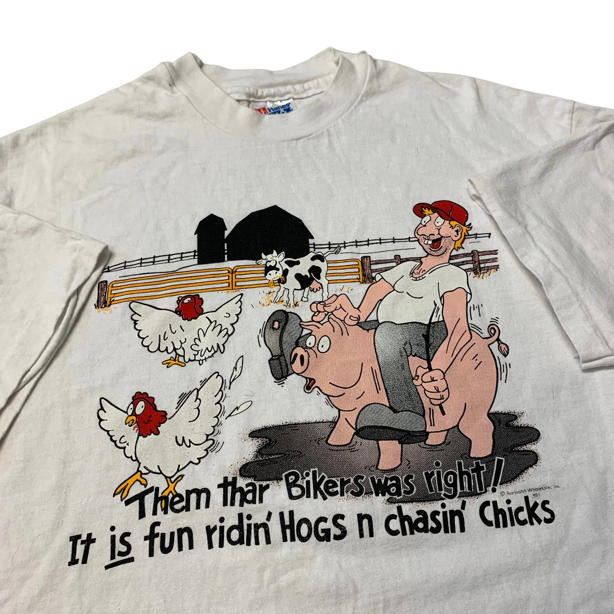 90’s ‘Riding Hogs and Chasin’ Chicks’ T-Shirt