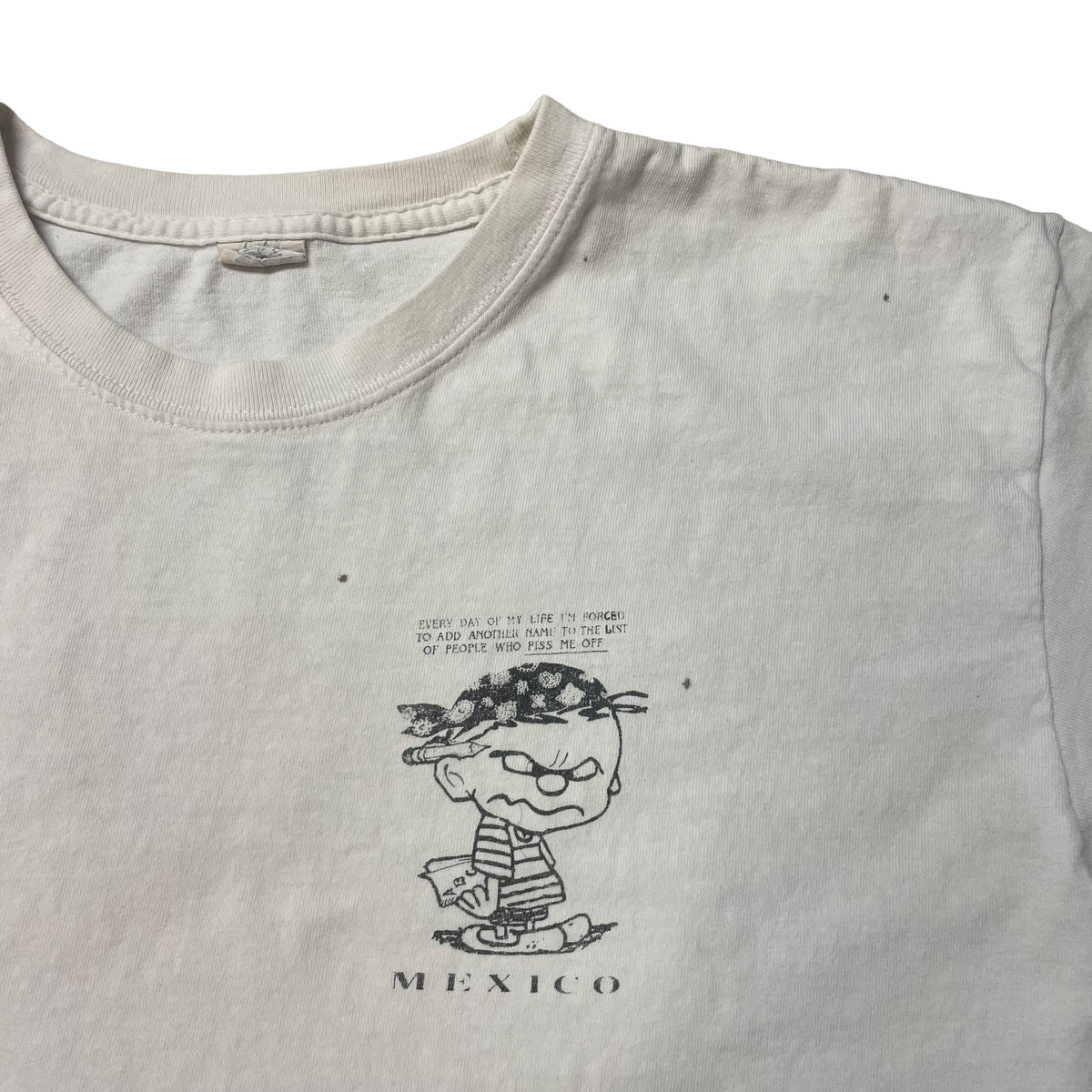 00’s Calvin and Hobbes ‘List’ Parody T-Shirt