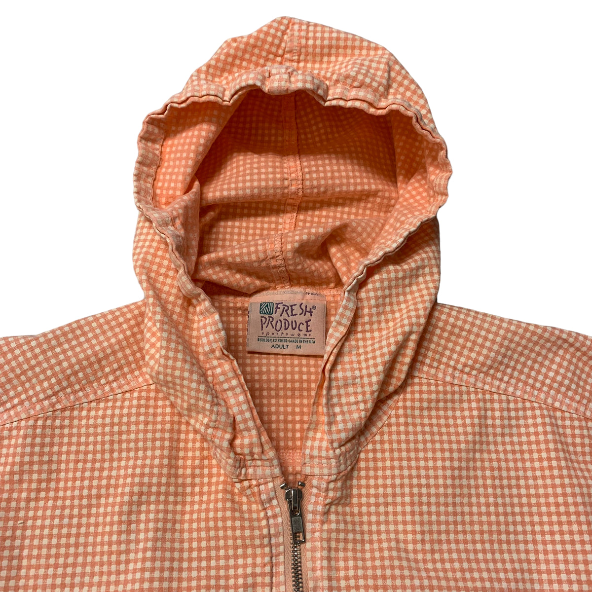 80’s/90’s Fresh Produce Lightweight Hooded Jacket