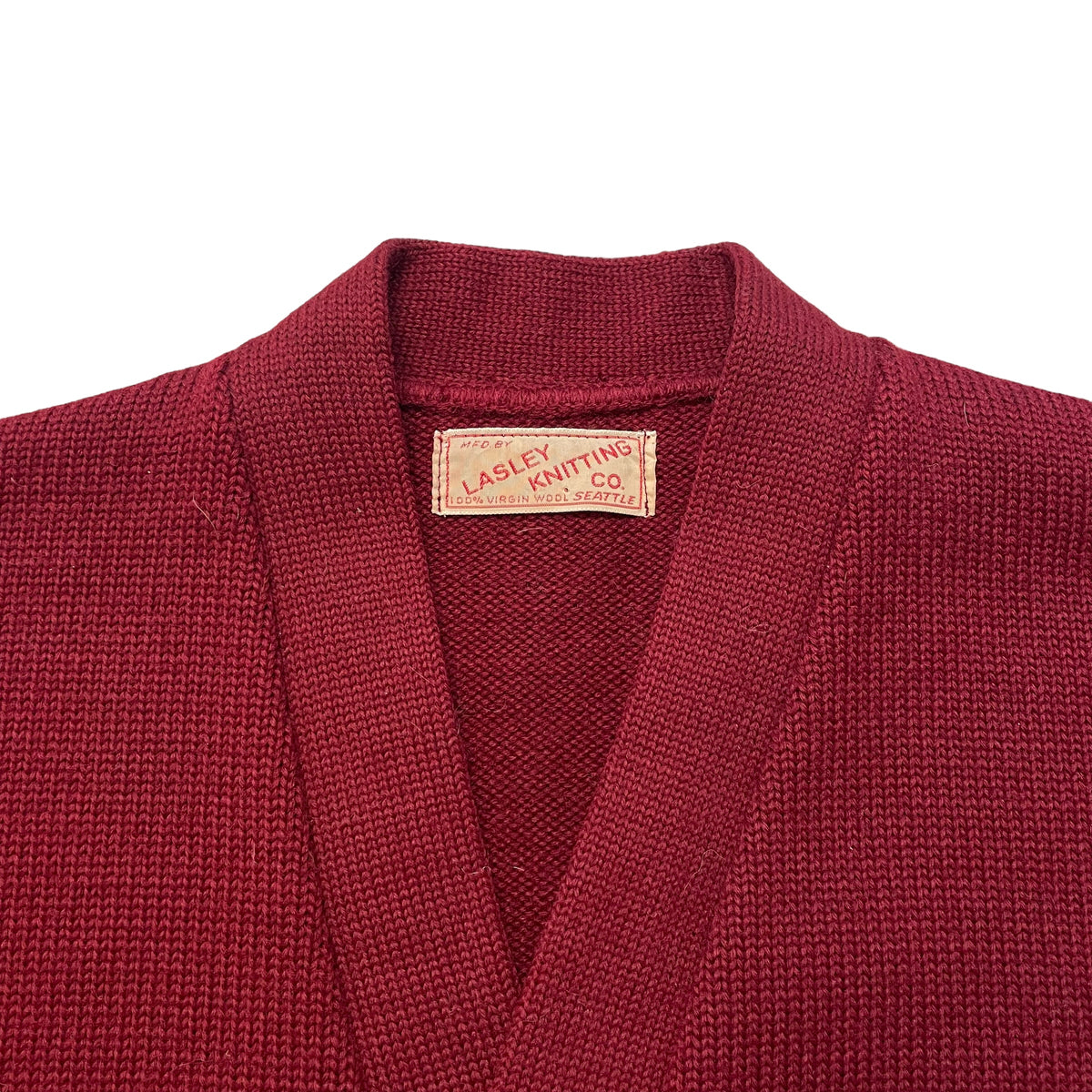 40’s/50’ Lasley Knitting Co. Varsity Cardigan Sweater