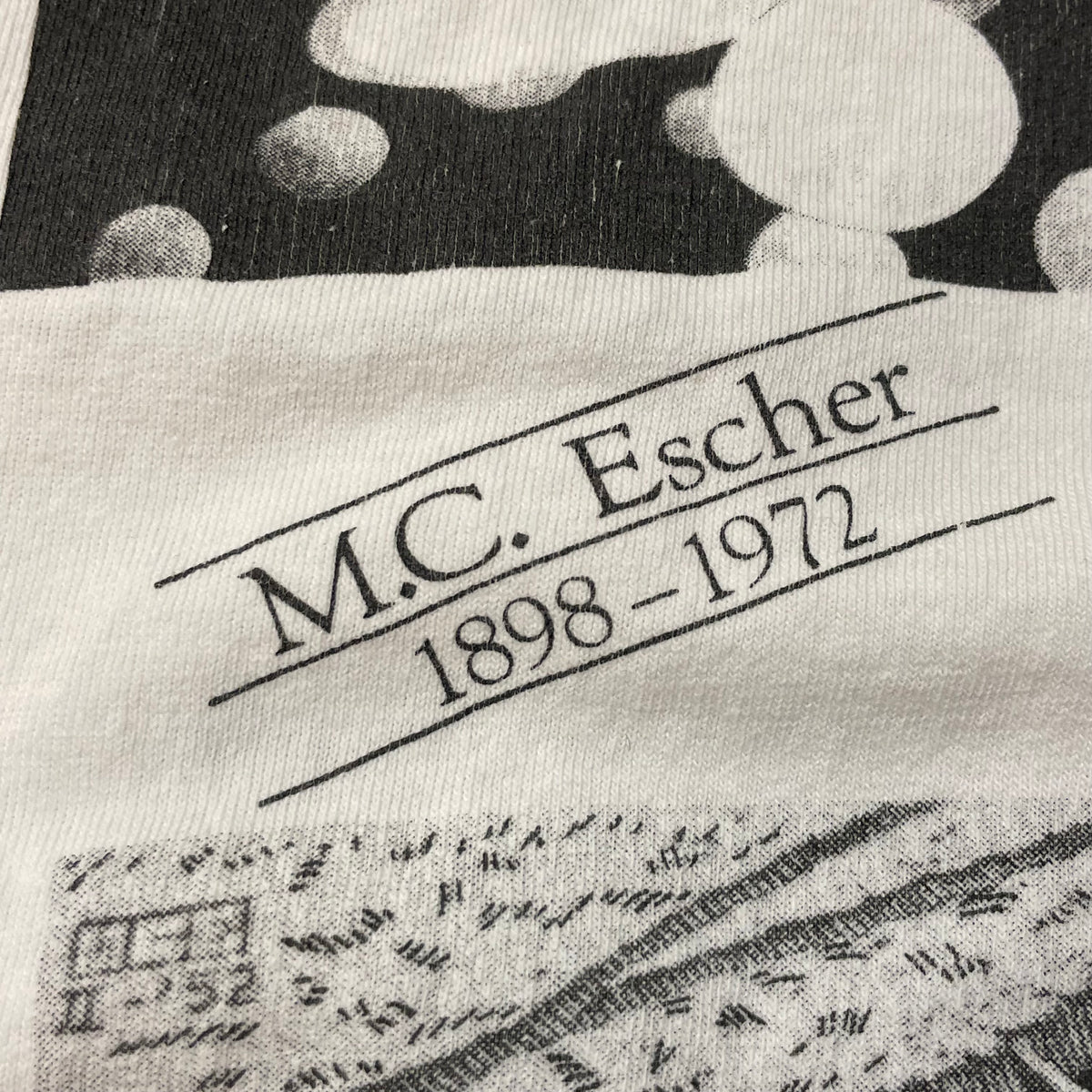 90’s M.C. Escher All Over Print T-Shirt
