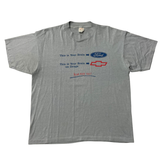 80’s ‘This is Your Brain’ Anti-Ford T-Shirt