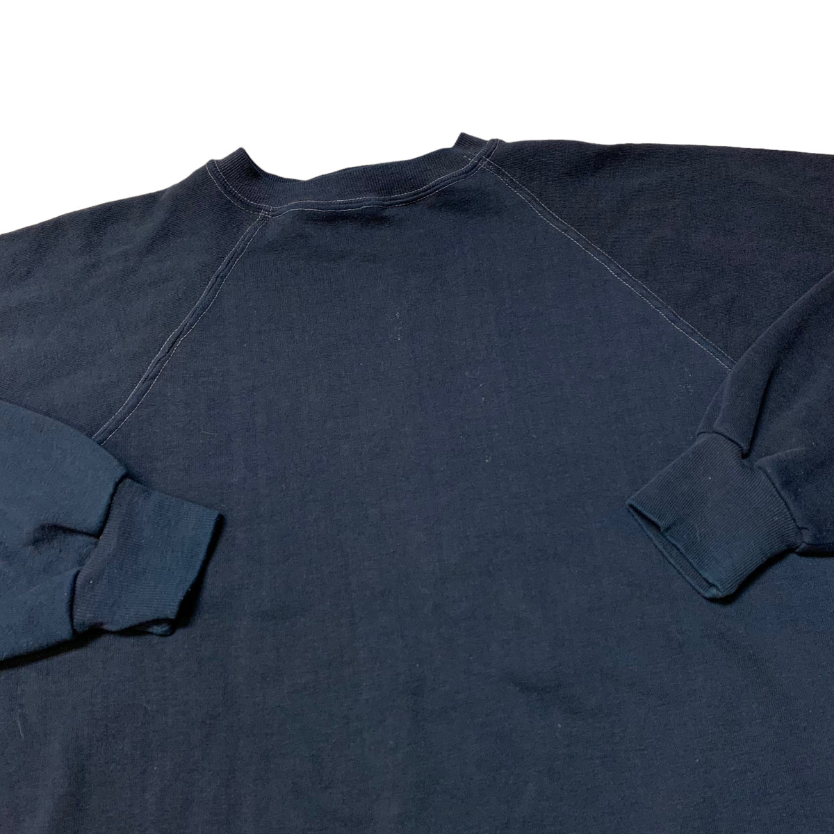70’s Blank Sweatshirt Navy Blue