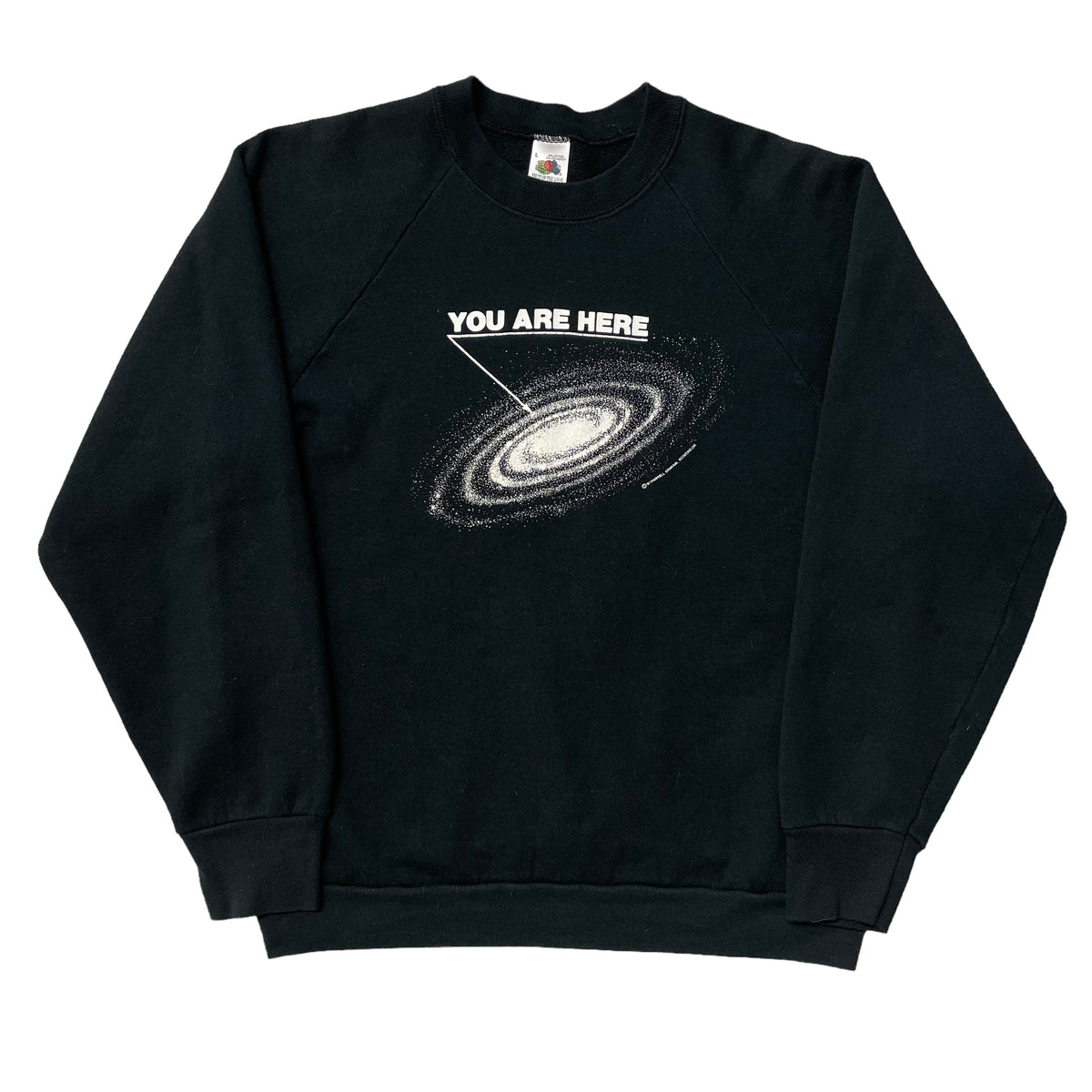 80’s ‘You Are Here’ Milky Way Galaxy Sweatshirt