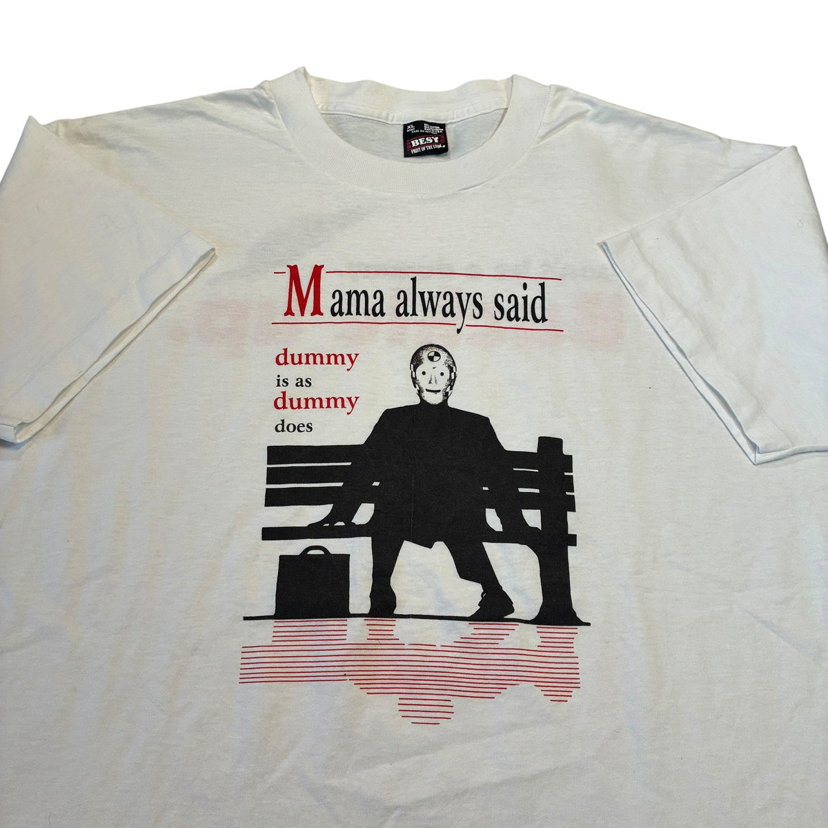 Forrest Gump parody size xl