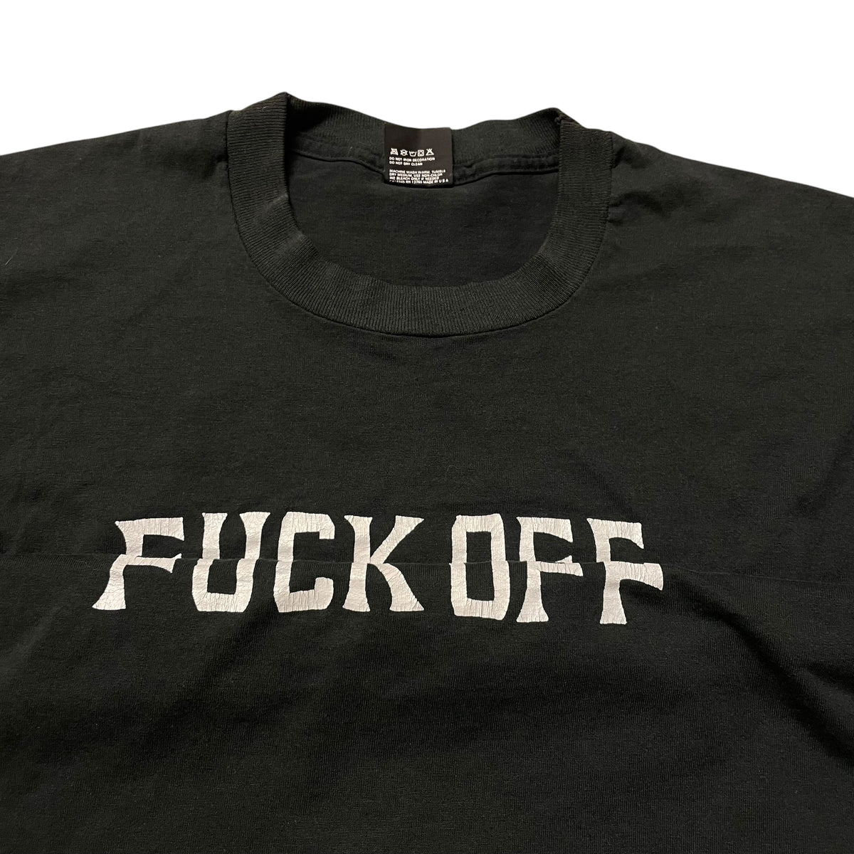 80’s ‘F**k Off’ Fold T-Shirt