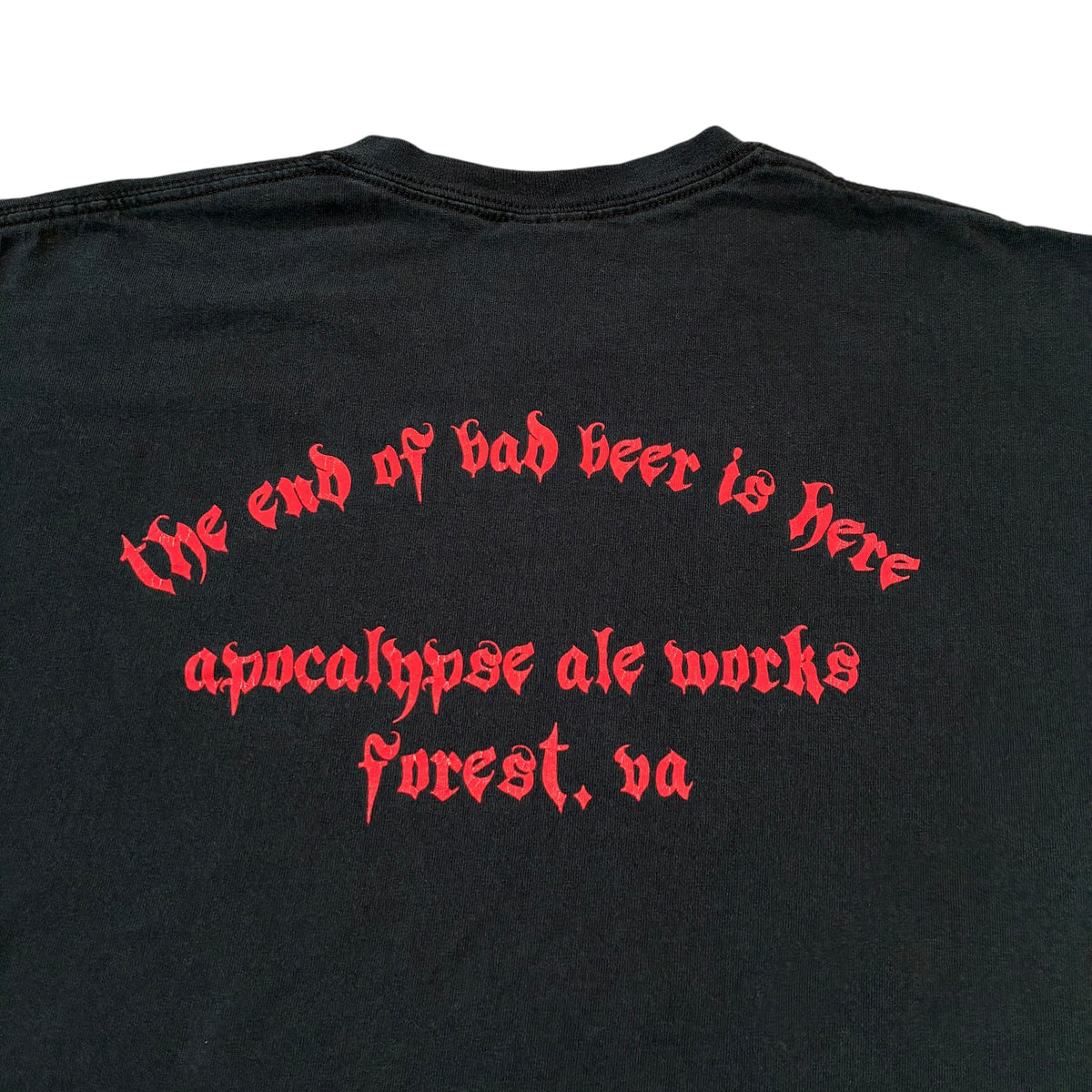 Beer tee size large