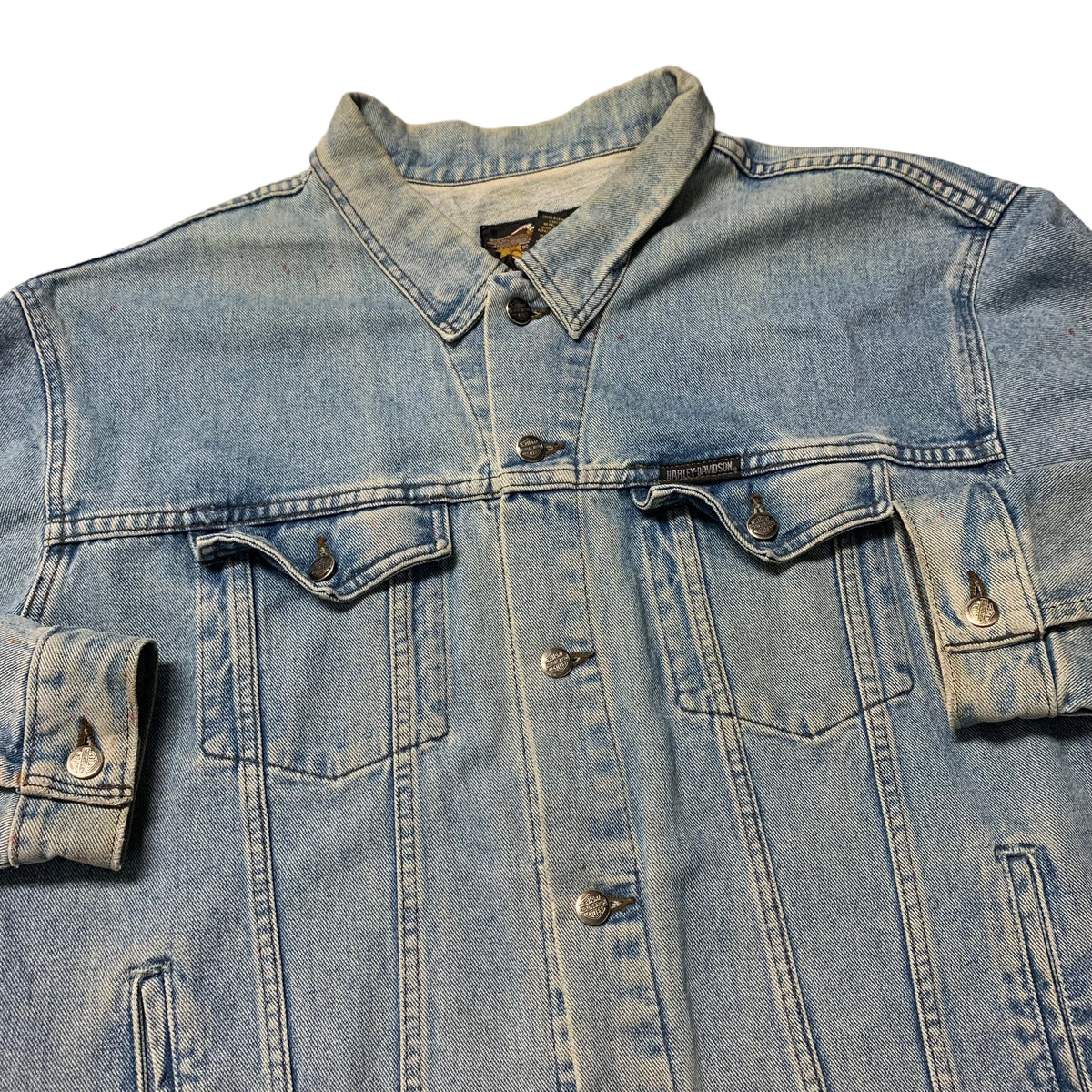 00’s Harley Davidson Denim Jacket