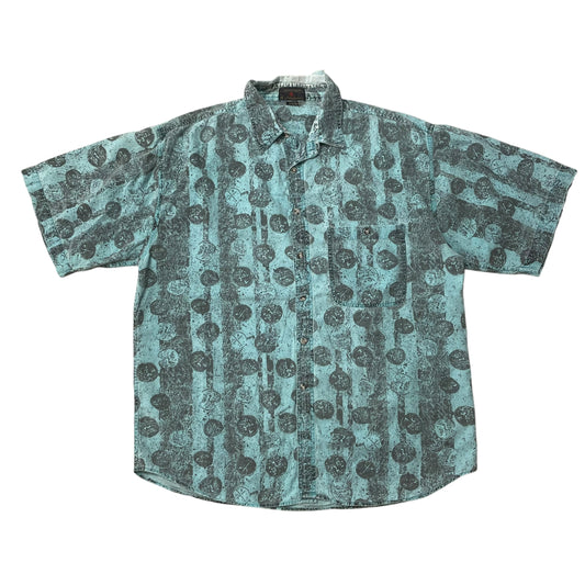 80’s Revenge Shirtmakers Patterned Short Sleeve Shirt