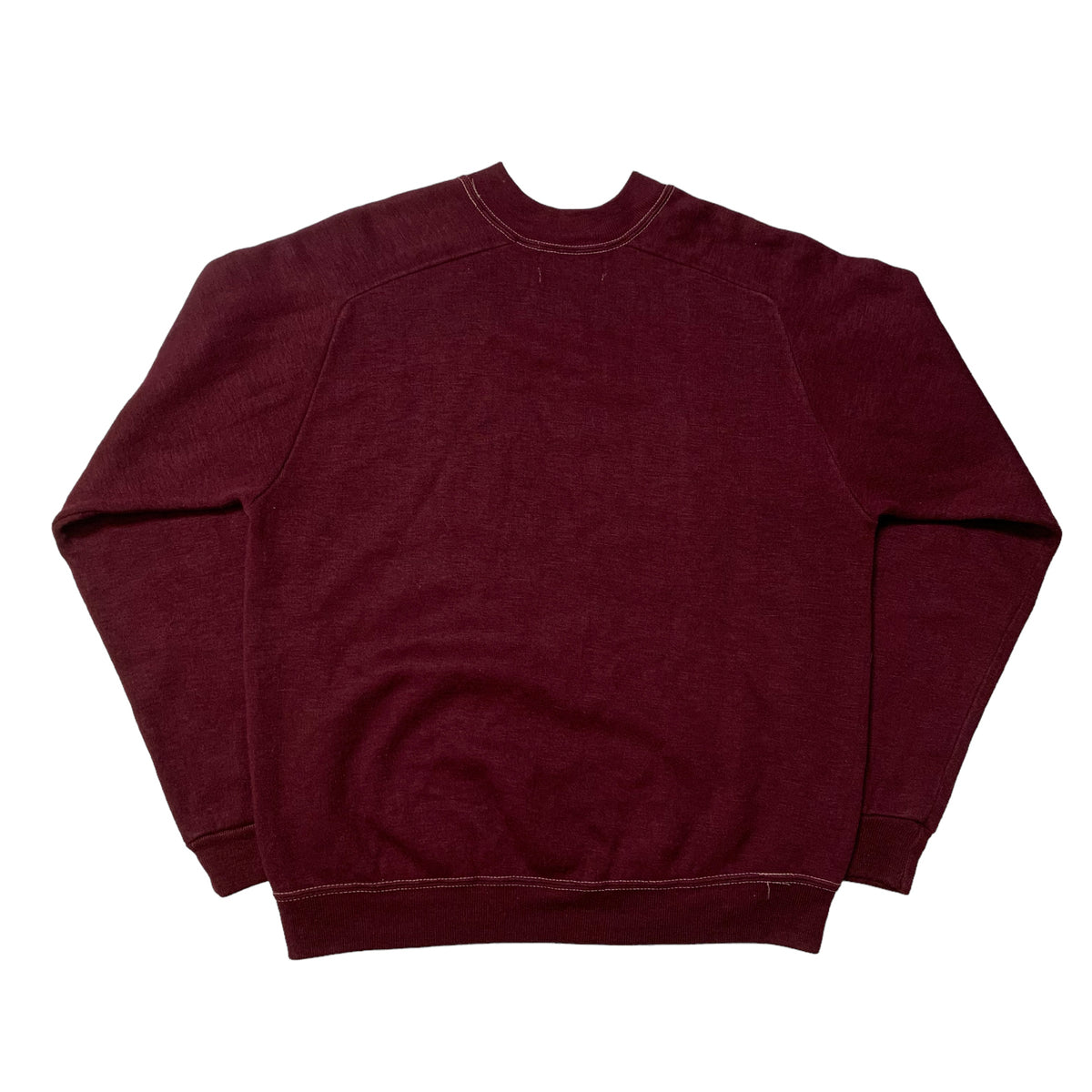 70’s ‘Casuals of Creslan’ Acrylic Marroon Sweatshirt