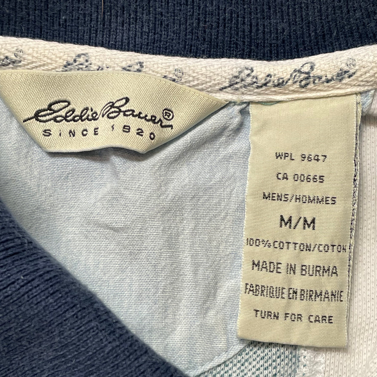 00’s Eddie Bauer Vertical Striped Shirt