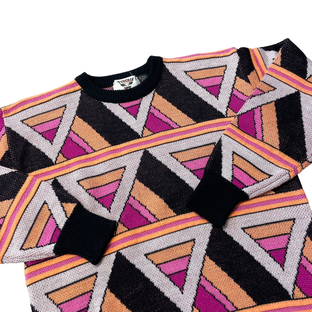 90’s Tyrolia by Head Patterned Knit Sweater