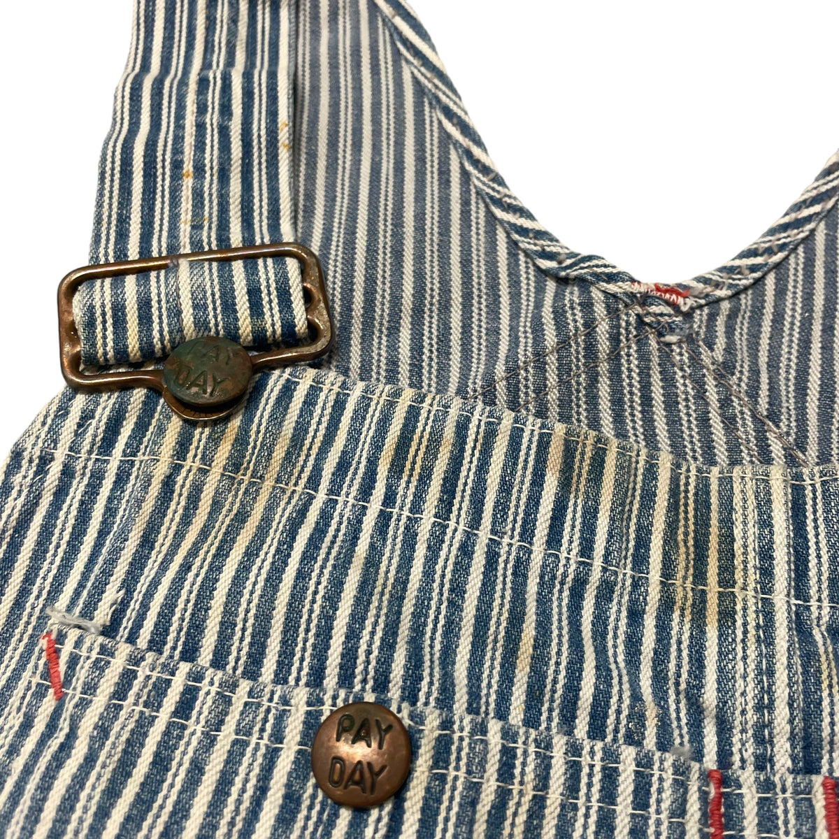50’s Penney’s Pay Day Liberty Stripe Overalls