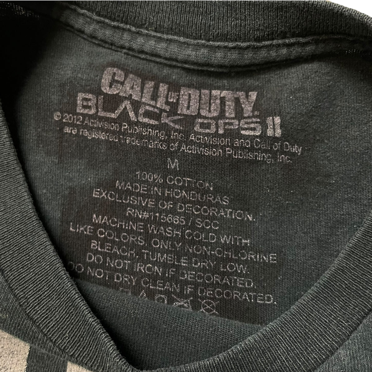 2010’s Call of Duty Black Ops 2 Game T-Shirt