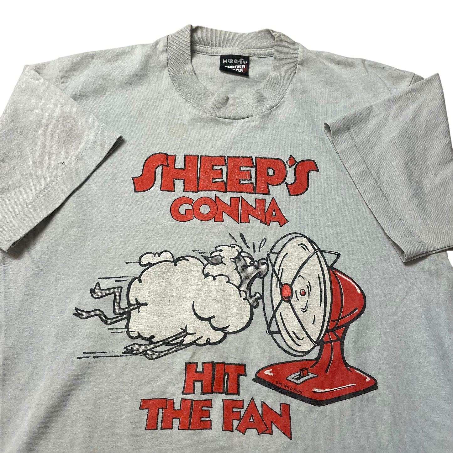 80’s ‘Sheep’s Gonna Hit The Fan’ T-Shirt