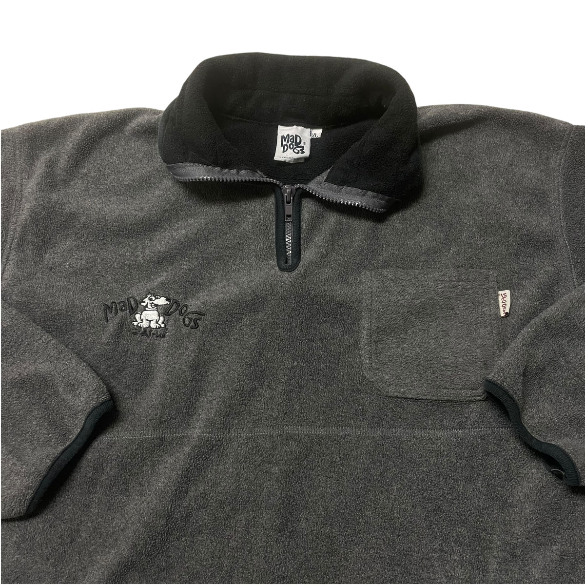 00’s ‘Mad Dogs’ Fleece Pullover Jacket