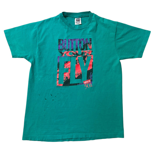 90’s Levi’s ‘Button Your Fly’ T-Shirt
