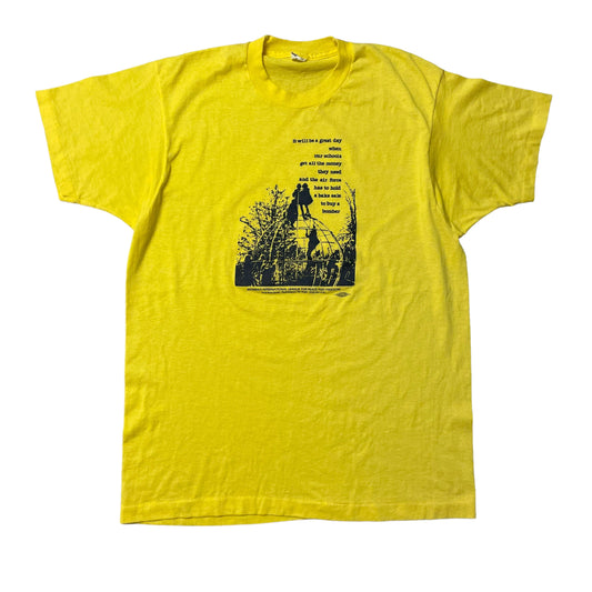 80’s ‘Bake Sale for a Bomber’ T-Shirt