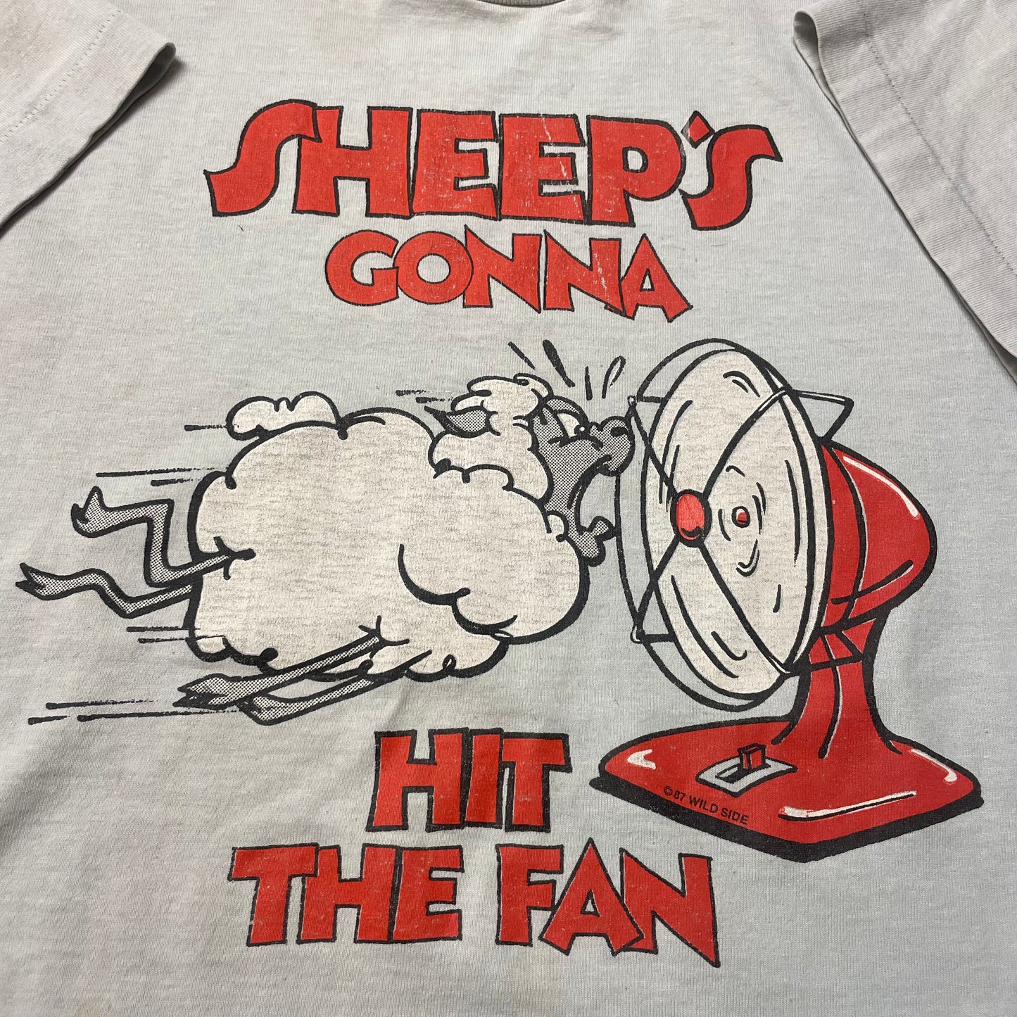 80’s ‘Sheep’s Gonna Hit The Fan’ T-Shirt