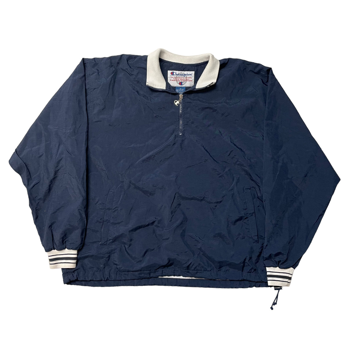 90’s Champion Quarter Zip Nylon Windbreaker