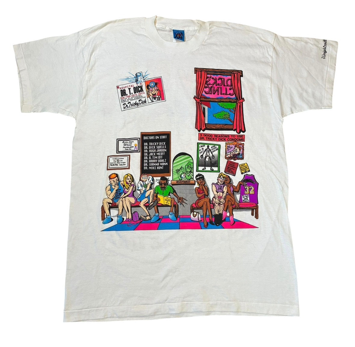 Tricky dicks tee size xl
