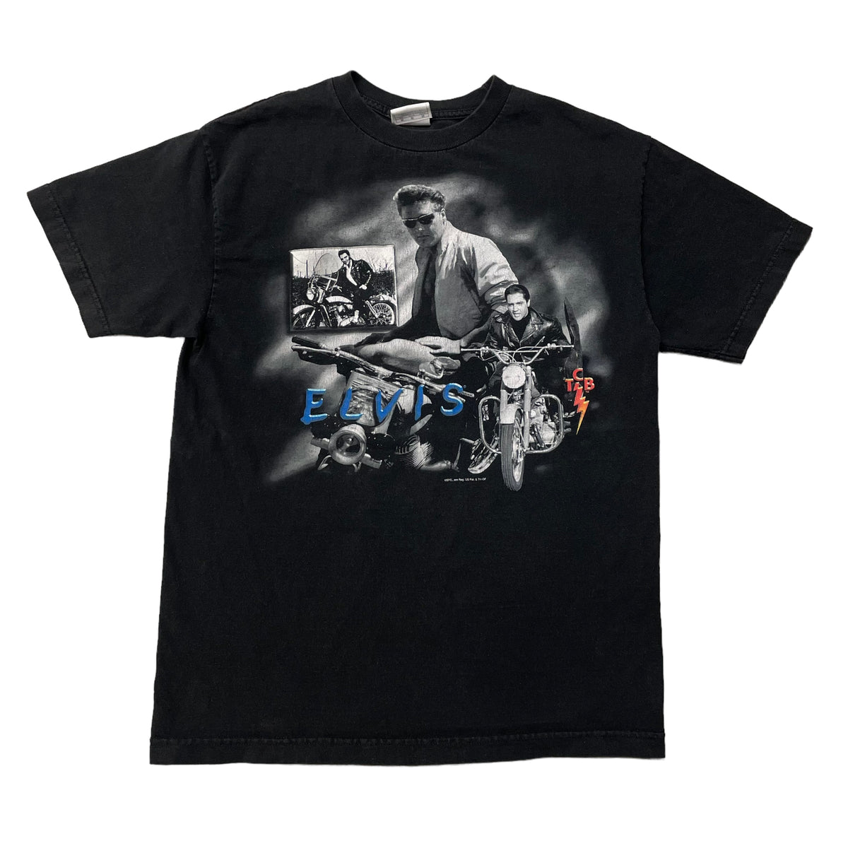 00’s Elvis Motorcycling T-Shirt