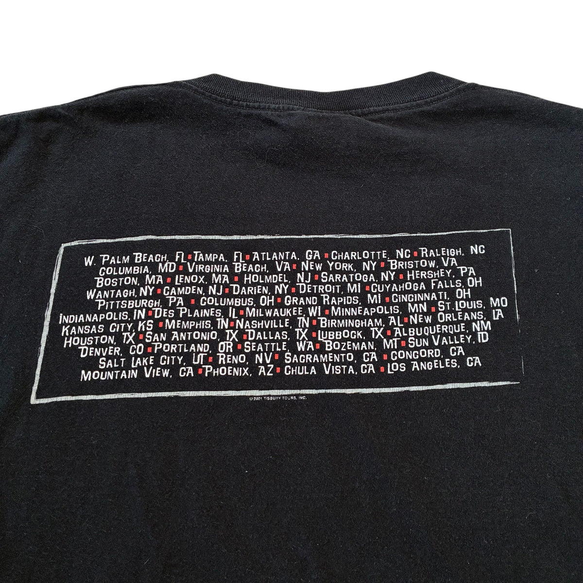 James Taylor Tour T-Shirt Size XXL