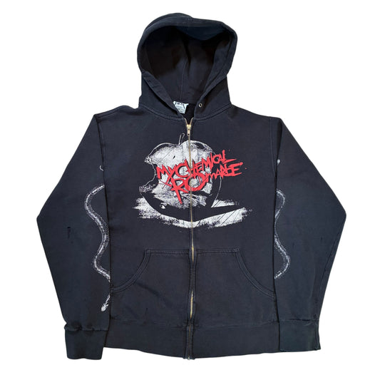 My Chemical Romance (MCR)‘Apple’ Zip Up Hoodie Medium