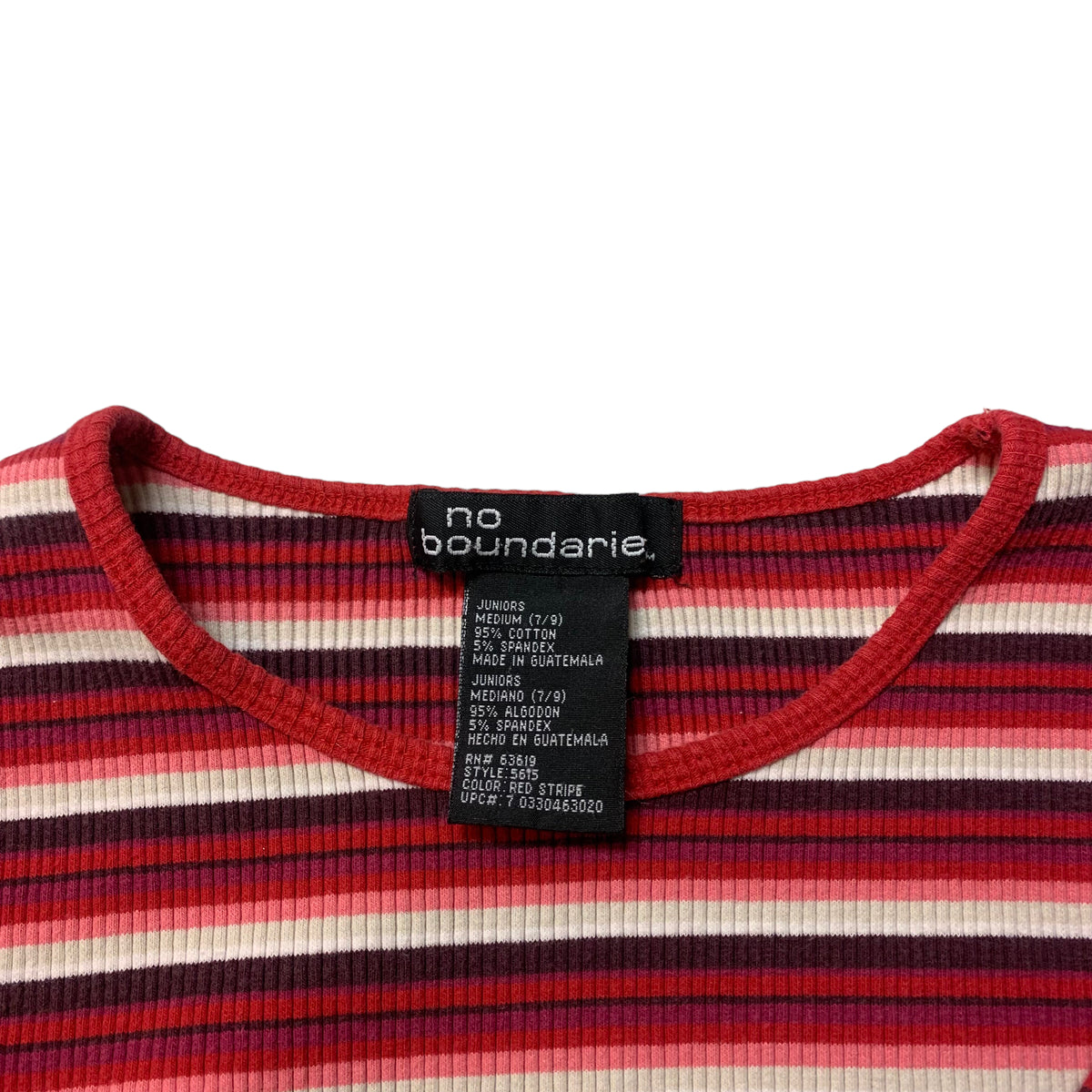00’s No Boundaries Striped Girls T-Shirt